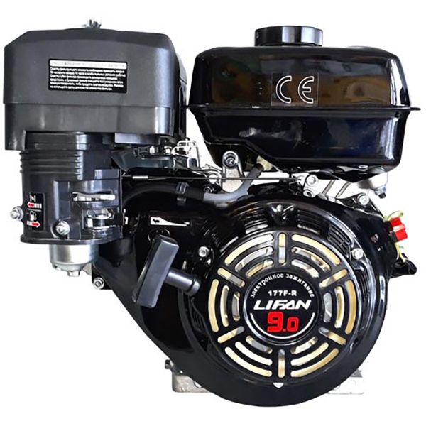 Двигатель Lifan 177F-R(сцепление и редуктор 2:1)